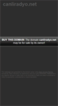 Mobile Screenshot of canliradyo.net